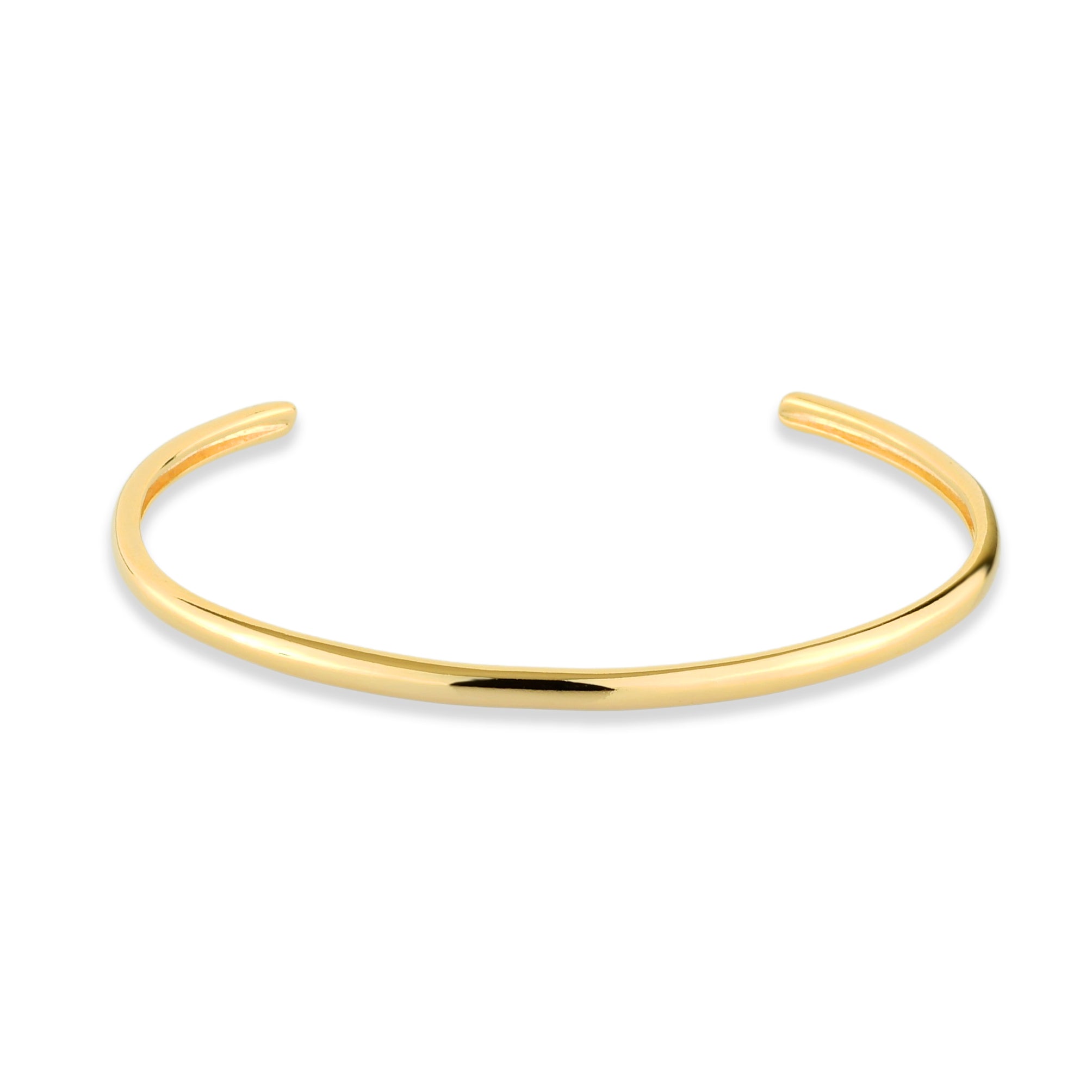Bracelete Feminino Clássico Banhado em Ouro 18K