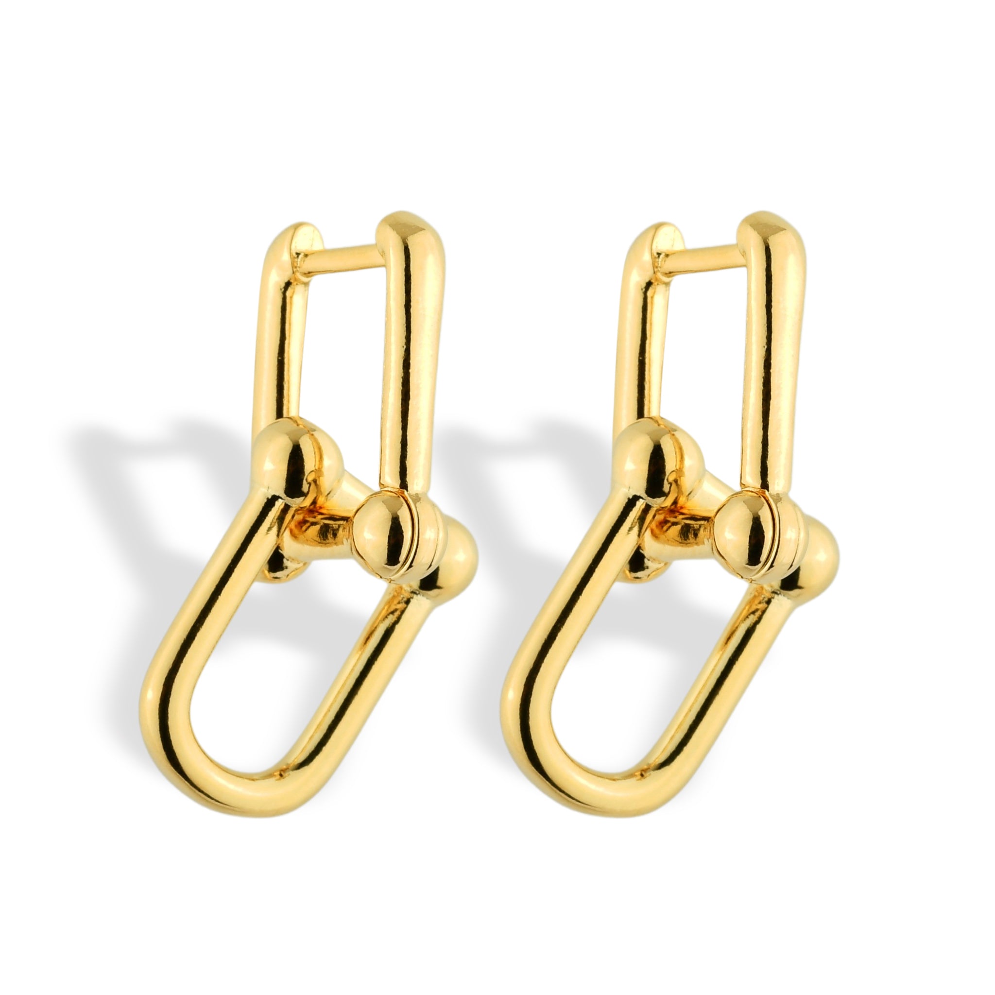 Brinco Feminino Lagosta Banhado em Ouro 18K