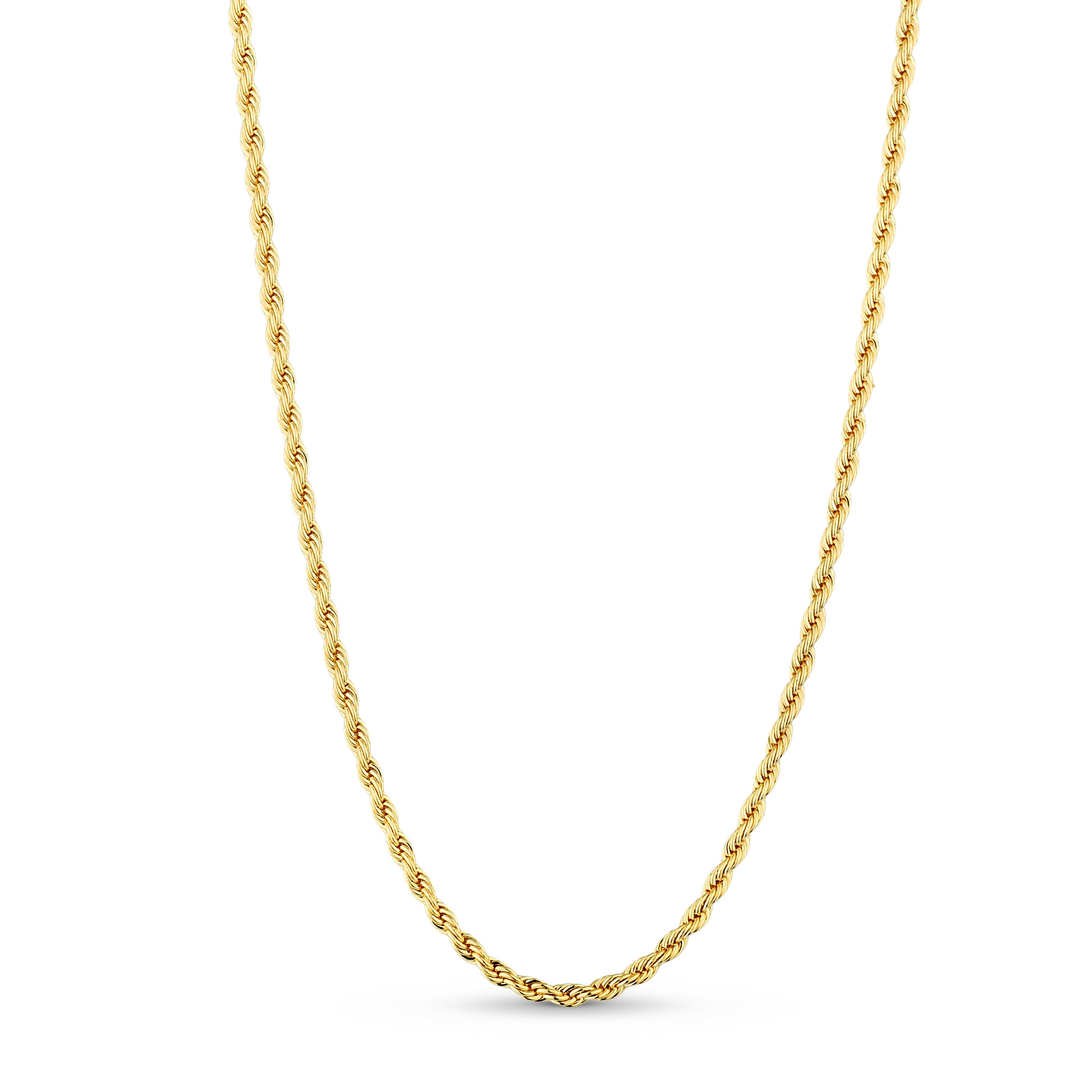 Corrente Cordão Baiano Banhado em Ouro 18K